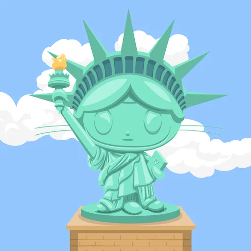 🗽 Стикер «Octocat» для Telegram