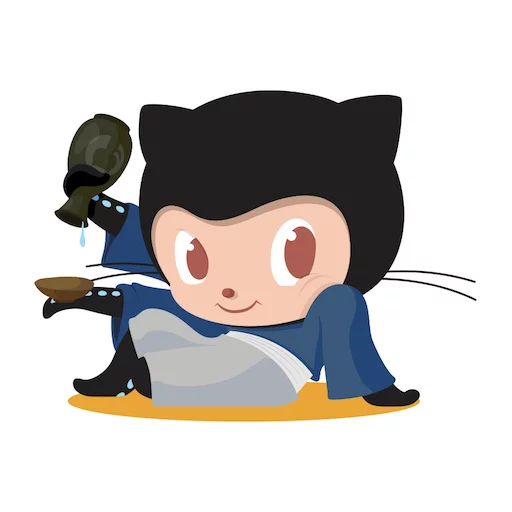 🍶 Стикер «Octocat» для Telegram