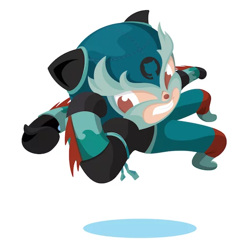 🏋 Стикер «Octocat» для Telegram