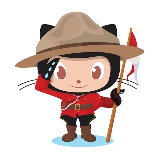 🗻 Стикер «Octocat» для Telegram
