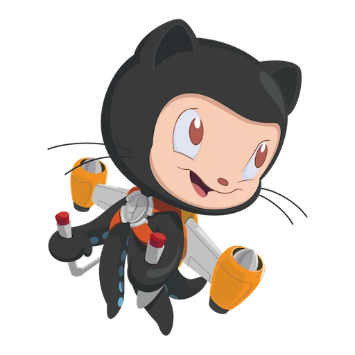 🚀 Стикер «Octocat» для Telegram