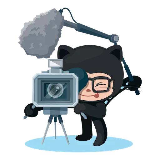 📸 Стикер «Octocat» для Telegram