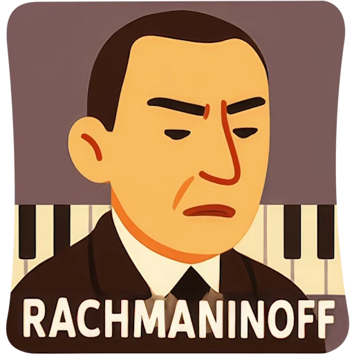 🎵 Стикер «composers» для Telegram
