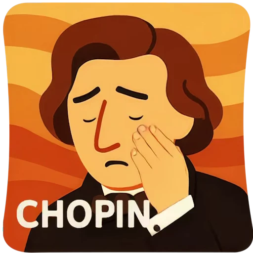 🎼 Стикер «composers» для Telegram