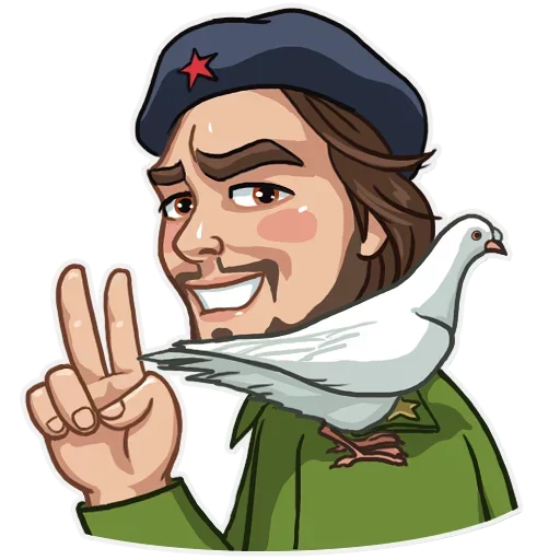 ✌ Стикер «Comrad Army Soldiers» для Telegram