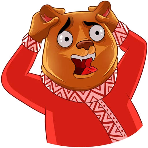 😱 Стикер «Comrade Bearski» для Telegram
