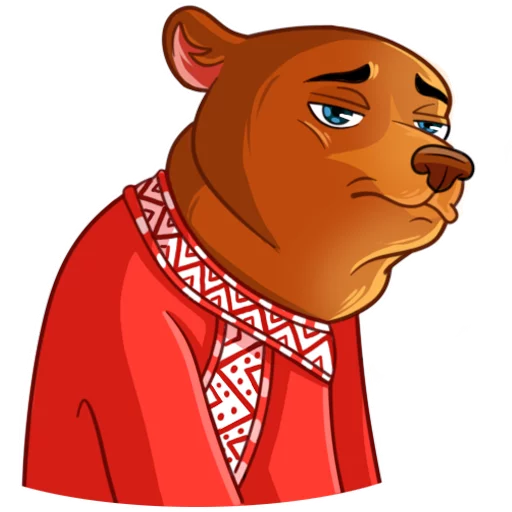 😑 Стикер «Comrade Bearski» для Telegram