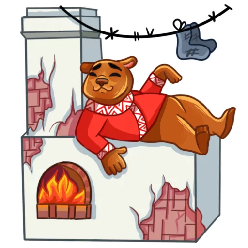 😴 Стикер «Comrade Bearski» для Telegram