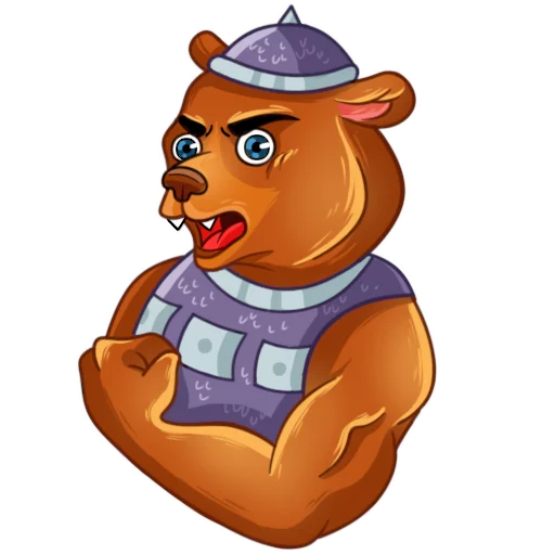 💪 Стикер «Comrade Bearski» для Telegram
