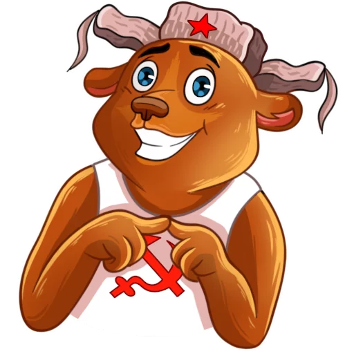 😅 Стикер «Comrade Bearski» для Telegram