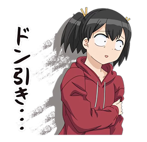 😅 Стикер «Komi-san wa Comyushou Desu» для Telegram
