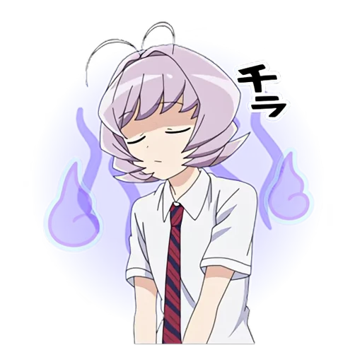 😞 Стикер «Komi-san wa Comyushou Desu» для Telegram