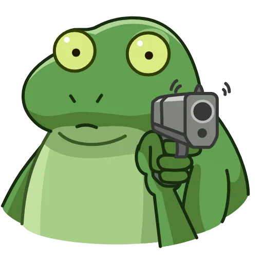 🔫 Эмодзи «Concerned Froge Emoji» для Telegram