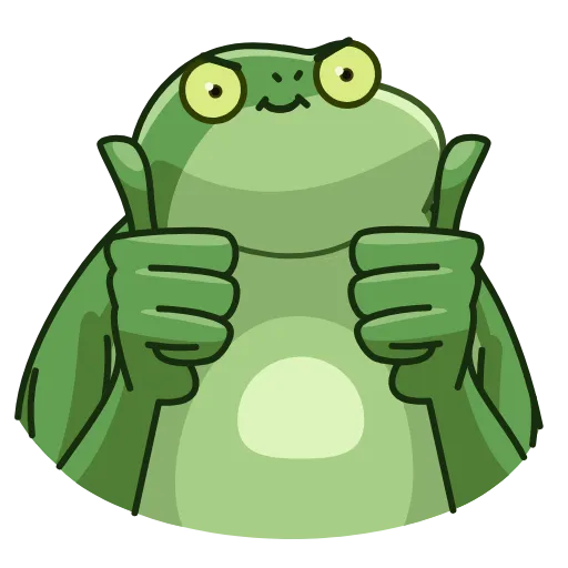 👍 Эмодзи «Concerned Froge Emoji» для Telegram