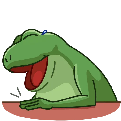 🤣 Эмодзи «Concerned Froge Emoji» для Telegram
