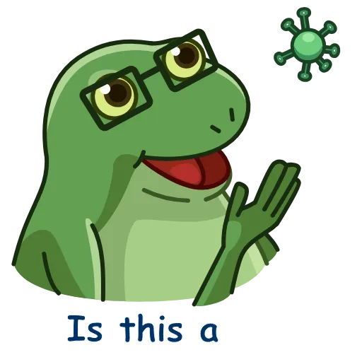🦠 Эмодзи «Concerned Froge Emoji» для Telegram