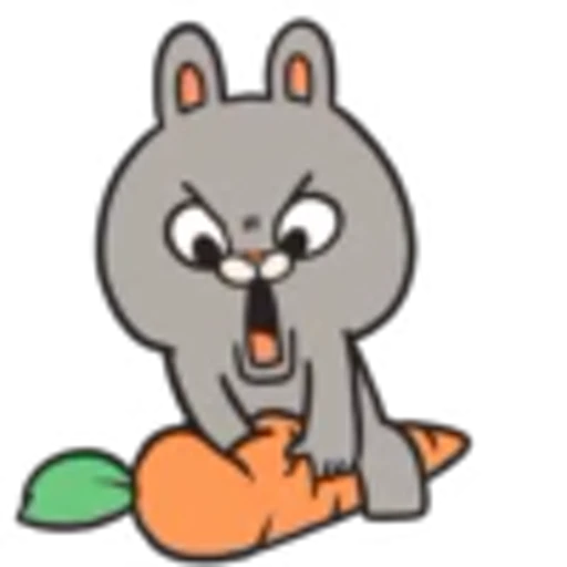 🥕 Эмодзи «Coney & Looney» для Telegram