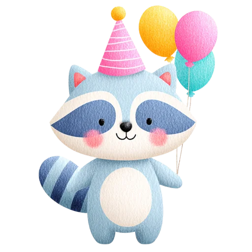 🎈 Стикер «HAPPY BIRTHDAY» для Telegram
