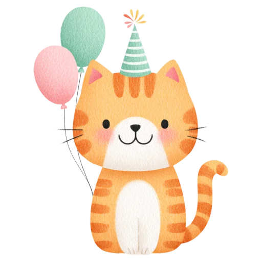 🎈 Стикер «HAPPY BIRTHDAY» для Telegram
