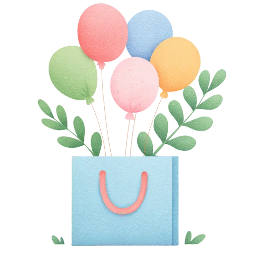 🎈 Стикер «HAPPY BIRTHDAY» для Telegram