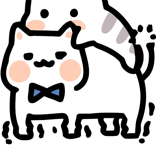 🐈 Эмодзи «Connected Cat» для Telegram