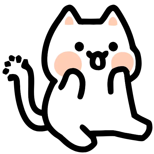 🐈 Эмодзи «Connected Cat» для Telegram