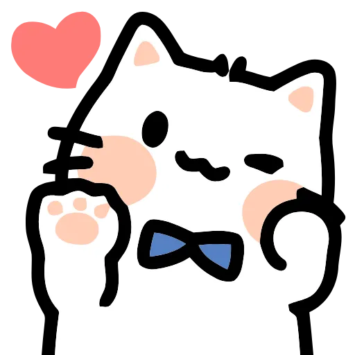 Эмодзи «Connected Cat» для Telegram — обложка