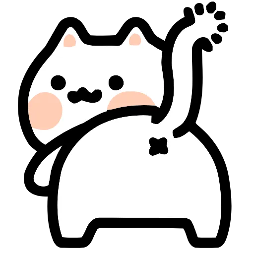 🐈 Эмодзи «Connected Cat» для Telegram