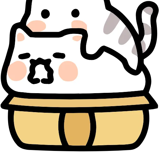 🐈 Эмодзи «Connected Cat» для Telegram