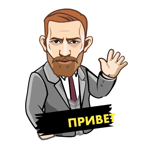 👋 Стикер «ConorAnimated» для Telegram