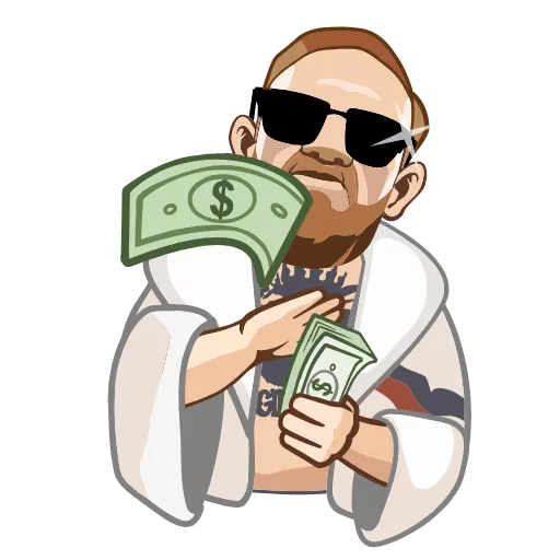 🤑 Стикер «ConorAnimated» для Telegram
