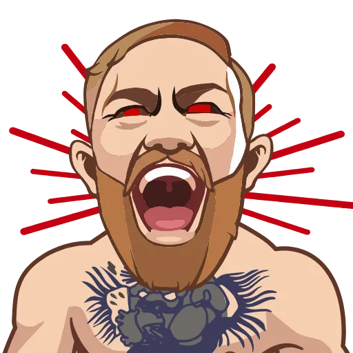 🤬 Стикер «ConorAnimated» для Telegram
