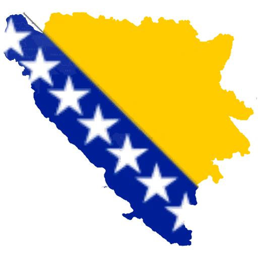 🇧🇦 Стикер «Country of europe» для Telegram