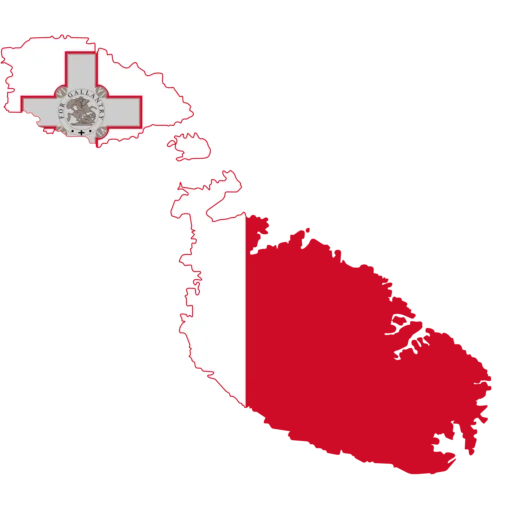 🇲🇹 Стикер «Country of europe» для Telegram
