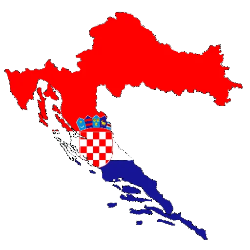 🇭🇷 Стикер «Country of europe» для Telegram
