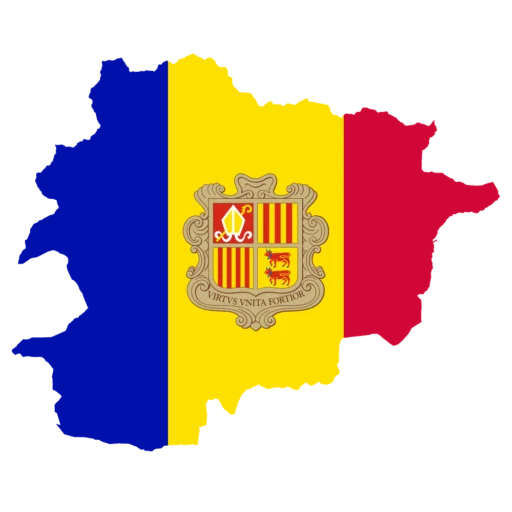 🇦🇩 Стикер «Country of europe» для Telegram