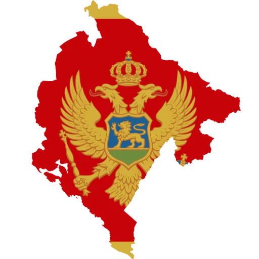 🇲🇪 Стикер «Country of europe» для Telegram