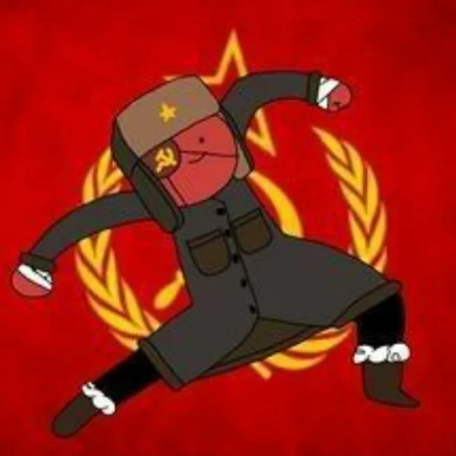 🕺 Стикер «Contryhumans» для Telegram
