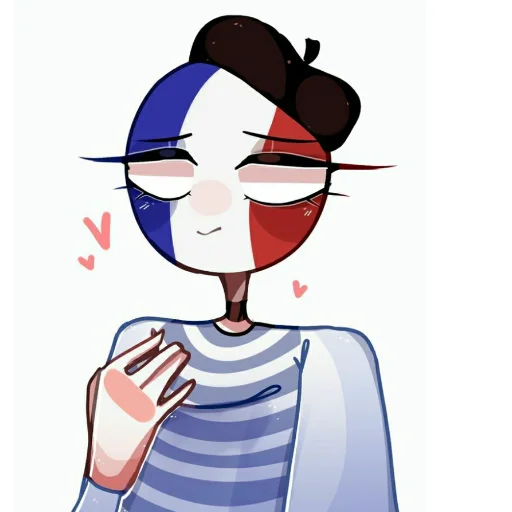 ❤️ Стикер «Contryhumans» для Telegram