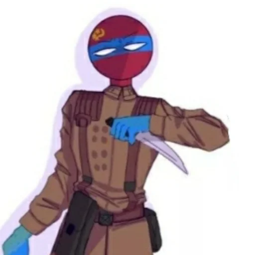 🔪 Стикер «Contryhumans» для Telegram