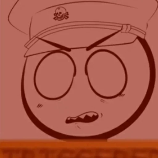 😠 Стикер «Contryhumans» для Telegram