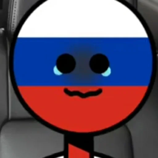 😢 Стикер «Contryhumans» для Telegram
