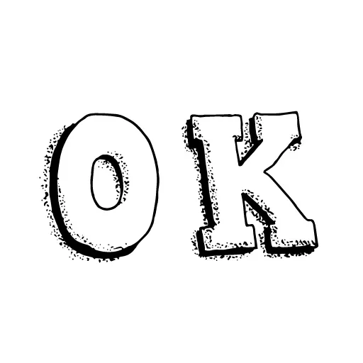 👌 Стикер «А поговорить?» для Telegram