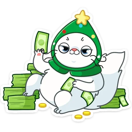 💵 Стикер «Куки» для Telegram
