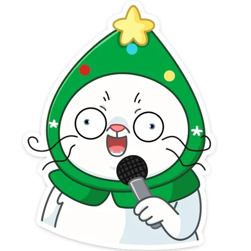 🎤 Стикер «Куки» для Telegram