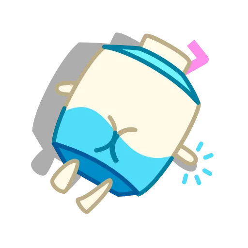 Стикерпак Cookie and Milky для Telegram