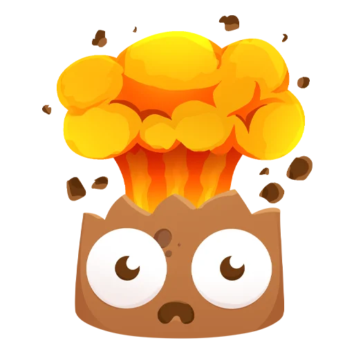 🤯 Стикер «КУКИБОЙ» для Telegram