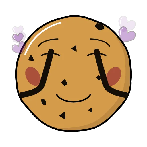 🥰 Стикер «Cookie Druki» для Telegram