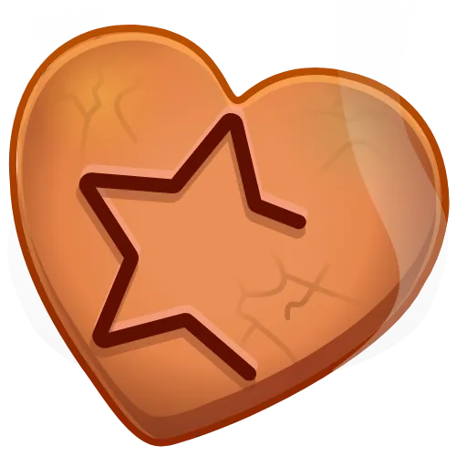 🎁 Эмодзи «Cookie Heart >» для Telegram