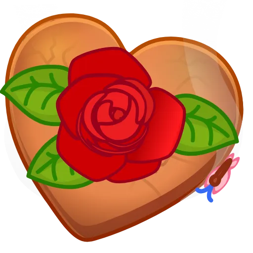 🎁 Эмодзи «Cookie Heart >» для Telegram